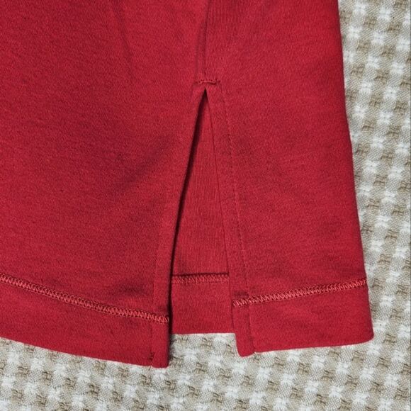 Vintage The Girls Christmas Red Embrodiered At Home Girl Long Sleeve Nightgown - Picture 9 of 9